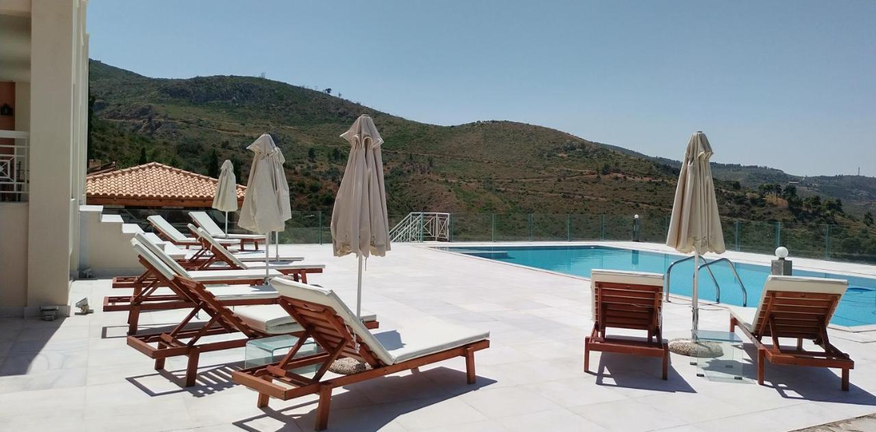 Hestia Vila Agioi Apostoloi  Exterior foto